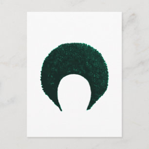 Cartão Postal Afro Cyan O MUSEUM Zazzle dá presentes