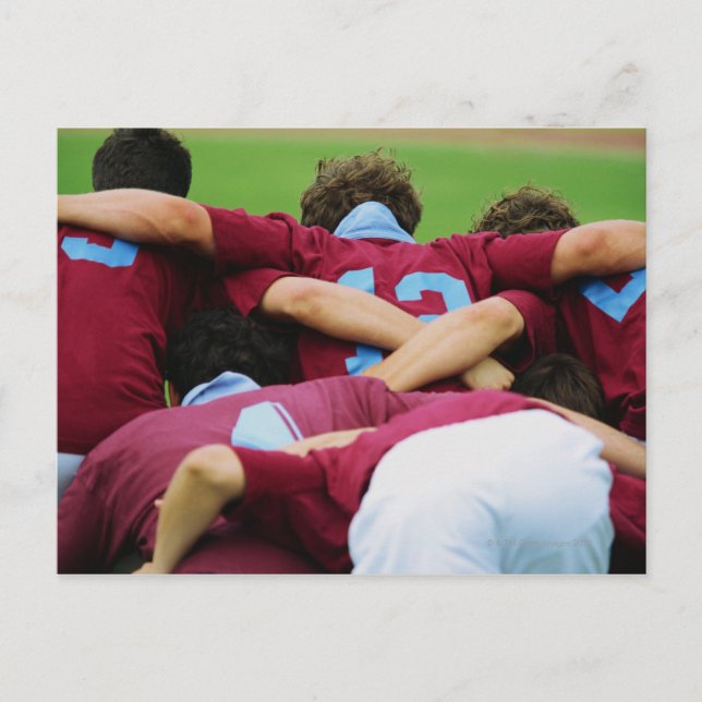 Cartão Postal Agachado, Toque, Engage (Frente)