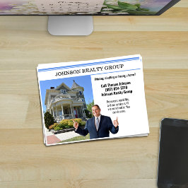 Cartão Postal Agência Imobiliária Correio Direto Faixa Azul Mode