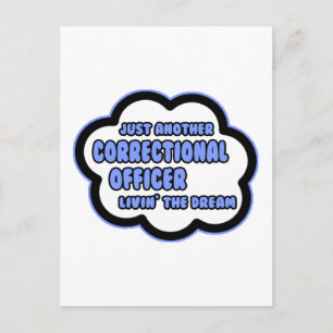 Cartão Postal Agente correcional.. Vivendo O Sonho