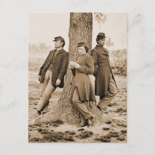 Cartão Postal Agentes da Terceira Guerra Civil