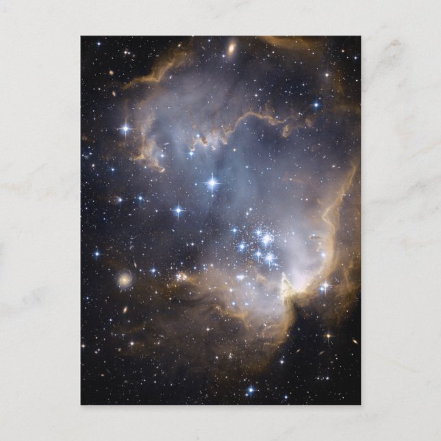 Cartão Postal aglomerados estelares ngc 602 universo espacial de (Frente)