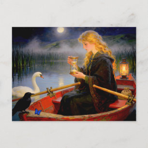 Cartão Postal Agnes e a Medida de Areia – Um Retrato de Mulher