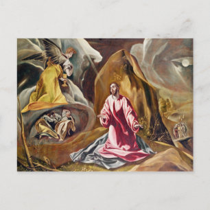 Cartão Postal Agonia no Jardim de Gethsemane, c.1590
