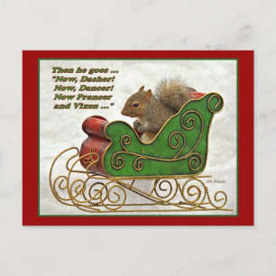 Cartão Postal Agora Dasher, agora dançarino…