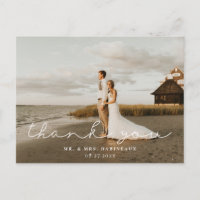 Agradecimento de Foto de Casamento com Letra de As