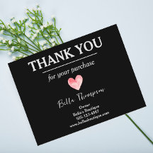 Agradecimento Personalizado para Pequenas Empresas