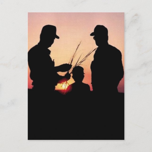 Cartão Postal Agricultores e Sunset (Frente)