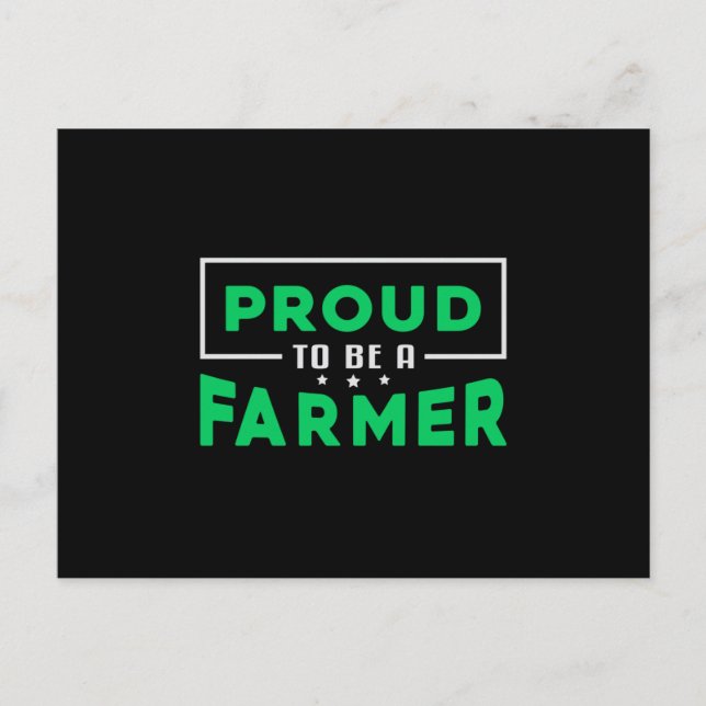 Cartão Postal Agricultura fazenda Encantadora Encantamento Frang (Frente)