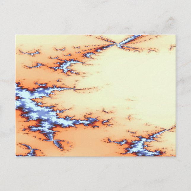 Cartão Postal ÁGUA A FLUXO bonito (Frente)