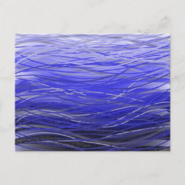 Cartão Postal Água de Indigo Flutuante - Cartão-postal