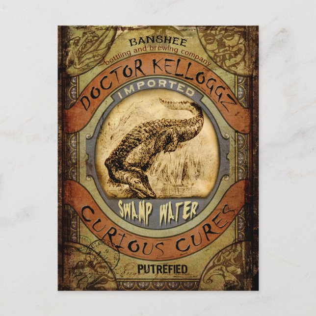 Cartão Postal Água do pântano (Frente)