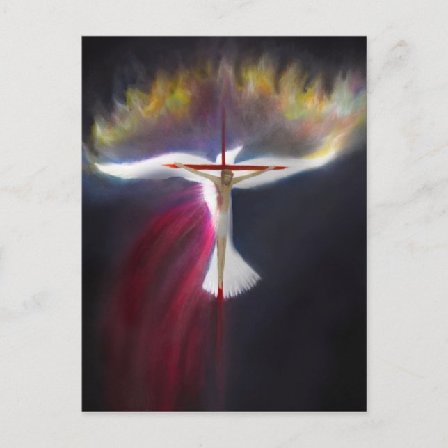 Cartão Postal Água e sangue (Frente)