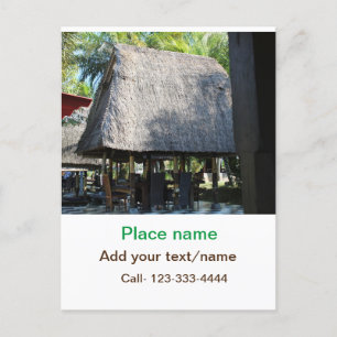 Cartão Postal água oceano praia foto adicionar nome texto local 