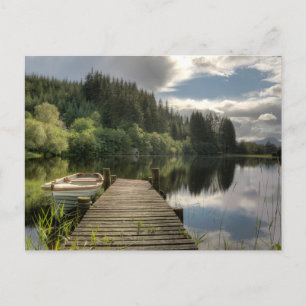 Cartão Postal Água Parque Nacional de Loch Ard Trossachs