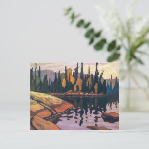 Cartão Postal Água Shimmering Lawren Harris