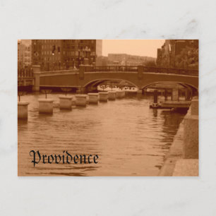 Cartão Postal Água sob a ponte