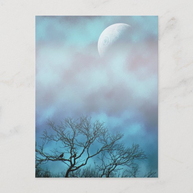 Cartão Postal Aguarde o Cartão-Postal da Manhã (Frente)