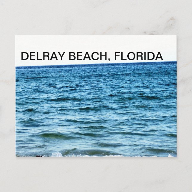 CARTÃO POSTAL ÁGUAS AZUIS (Frente)