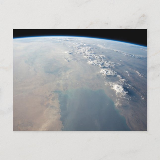 Cartão Postal Águas Azuis Tropicais Do Golfo Persa. 2 (Frente)