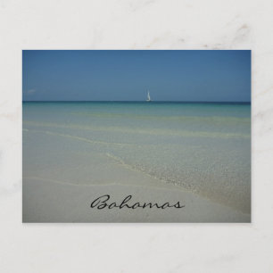 Cartão Postal águas de bahamas