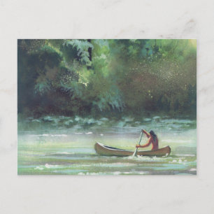 CARTÃO POSTAL ÁGUAS ESPUMANTES POR SHARON SHARPE