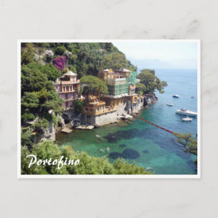 Cartão Postal águas portofino