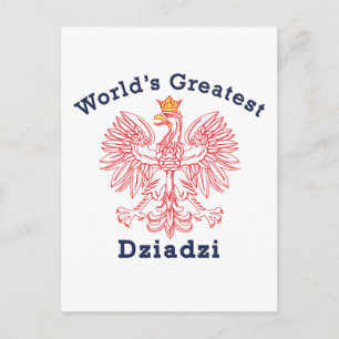 Cartão Postal Águia Dziadzi Mais Incrível do Mundo