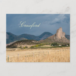 Cartão Postal Agulha Rock em Crawford, Colorado