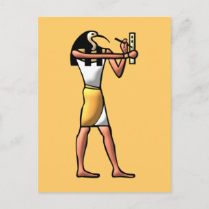 Cartão Postal Ägypten Gott Thot egypt deus