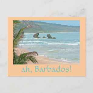 Cartão postal "ah, Barbados!" (fotografia da paisa