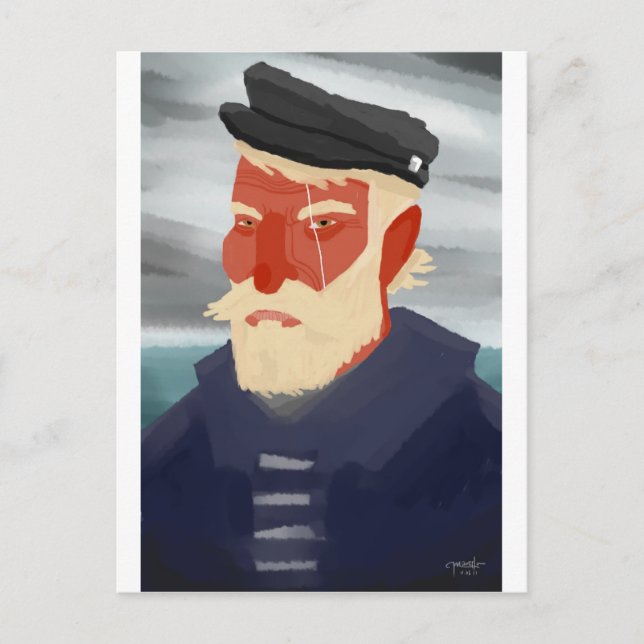 Cartão Postal Ahab (Frente)