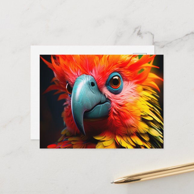 Cartão Postal Ai Bird (Frente/Verso In Situ)