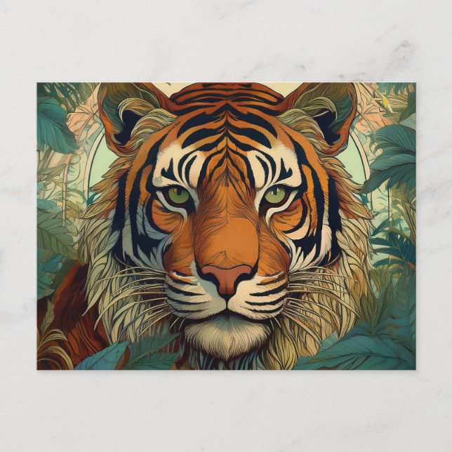 Cartão Postal AI Tiger (Frente)