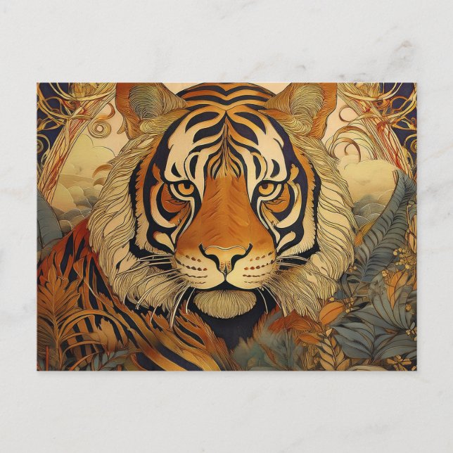 Cartão Postal AI Tiger (Frente)
