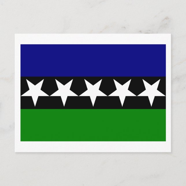 Cartão Postal Aimeliik Flag (Frente)