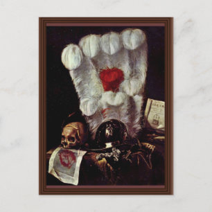 Cartão Postal Ainda A Vida (Vanitas), De Juriaen Van Streeck (Be