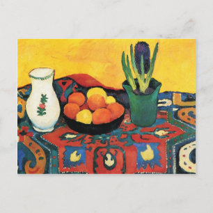 Cartão Postal Ainda com Hyacinthe por August Macke