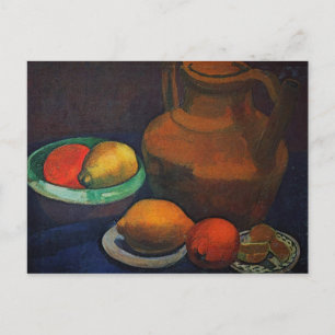 Cartão Postal Ainda com tanque por Paula Modersohn-Becker