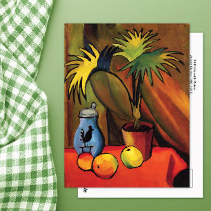 Cartão Postal Ainda é vida com Palms August Macke