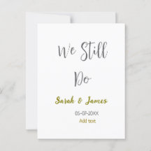 Ainda fazemos aniversário de casamento simples cin