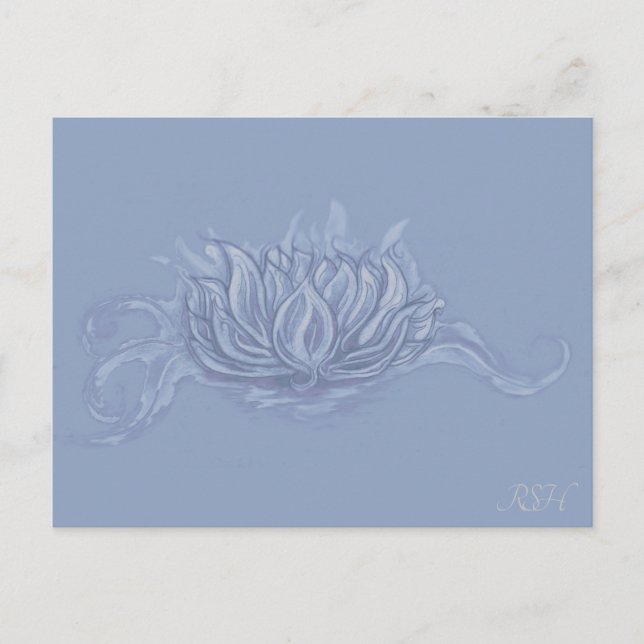 Cartão Postal Air Elemental Lotus (Frente)