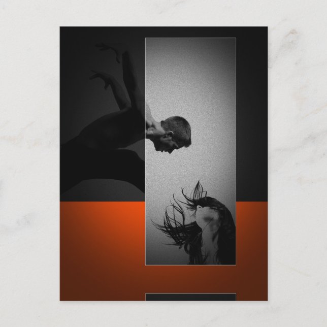 Cartão Postal Air Kiss (Frente)