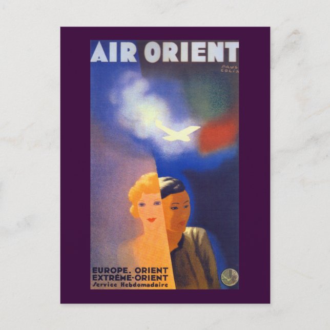 Cartão Postal Air Orient ~ Europe - Orient (Frente)