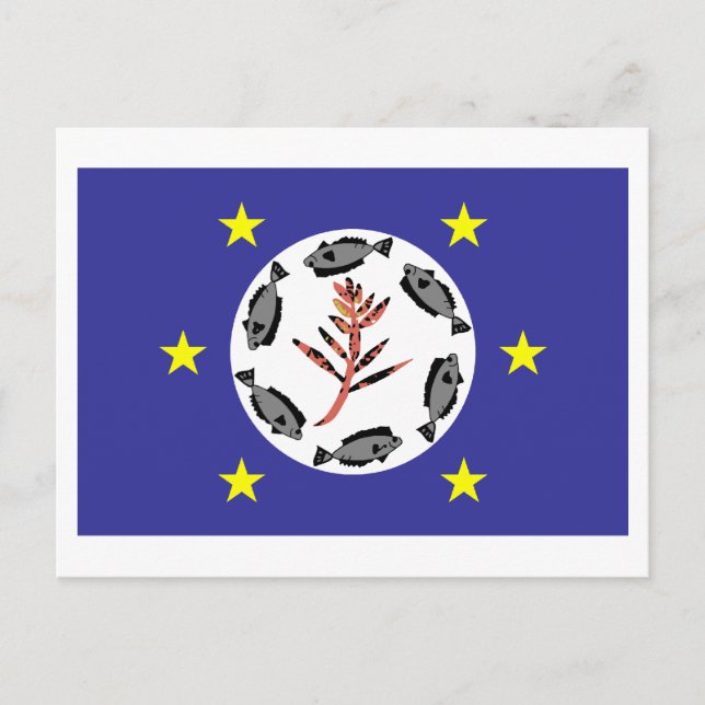 Cartão Postal Airai Flag (Frente)