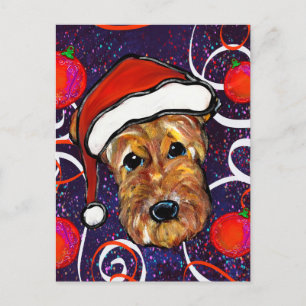 CARTÃO POSTAL AIREDALE TERRIER