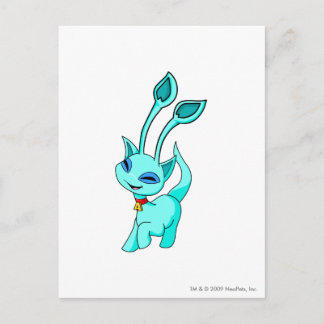 Cartão Postal Aisha Blue