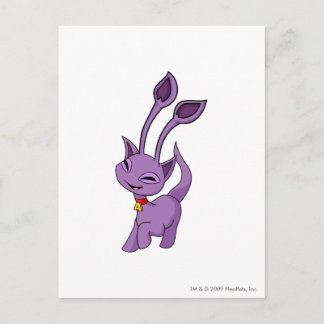 Cartão Postal Aisha Purple