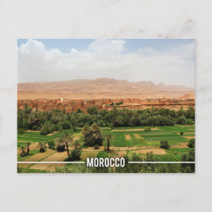 Cartão Postal Ait Ben Haddou Kasbah, Marrocos