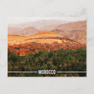 Cartão Postal Ait BenHaddou Kasbah, Marrocos